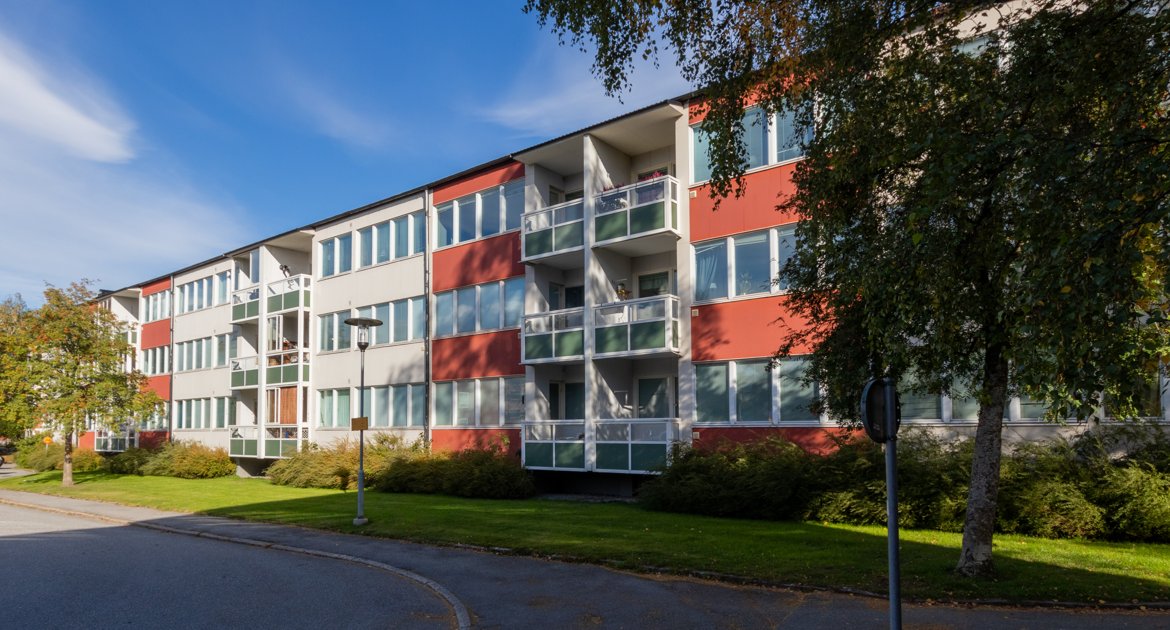 Exteriörbild på Höglundagatan 54