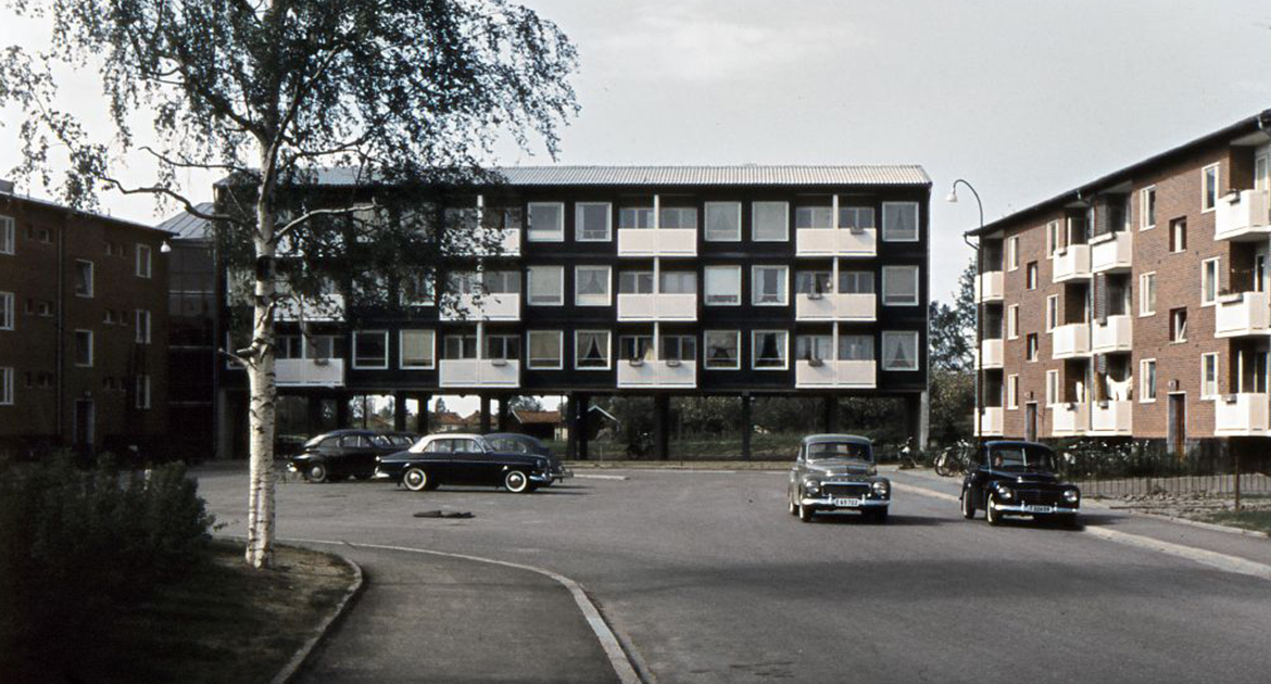 Hus i Norrby på 60-talet