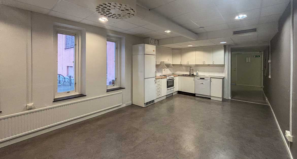 Kök på Karlslundsgatan 16.