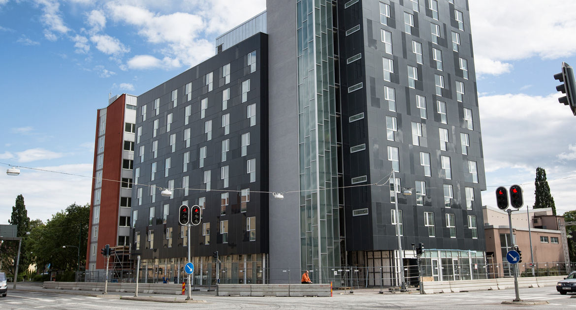 Hus på Rudbecksgatan 38 i centrala Örebro