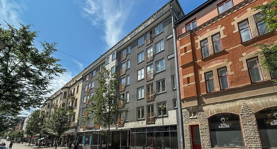 Storgatan 21 från utsidan.