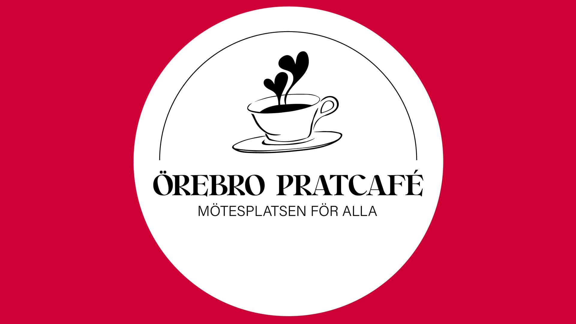 Logotyp för Örebro Pratcafé